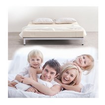 [예작퍼니처] 베트남 천연 라텍스 110KG 100T 바닥 토퍼 싱글 SU33