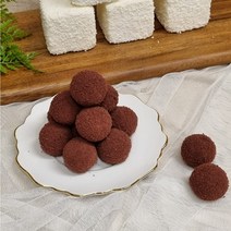 모형 클레이 수수팥떡 수수경단 수수떡 가루타입, 모형 수수팥떡 가루타입 15개, 15개