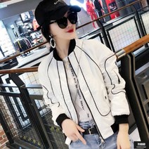 가바바 여성 항공점퍼 스티치에 눈이가요 눈이가 블루종 자켓 G56628