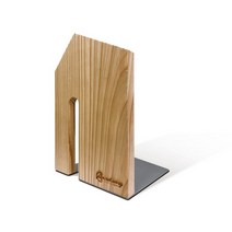 북엔드 집모양 Wooden bookend L형, 단품