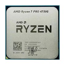 AMD Ryzen 7 PRO 4750G R7 3.6 GHz 8 코어 16 스레드 65W CPU 프로세서 L3 8M 100-000000145 소켓 AM4 라이젠 중고 씨피유 쿨러