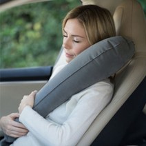 에어쿠션 여행용 목베개 기내용 목쿠션 긴 길다란 출장용 푹신한 포근한 간편 휴대 접이식