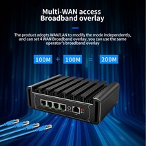 미니피시 서버 호스팅 소형 산업용 팬리스 미니 PC i7 1165G7 i5 1135G7 소프트 라우터 pfSense 방화벽 4x 인텔 2.5G i226 N5105 HD DP Co, [01] Pentium Gold 7505, [06] EU, [07] 32G Ram 512G NVME