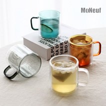 프라우반 모네프 더블월 유리컵, 피콕그린