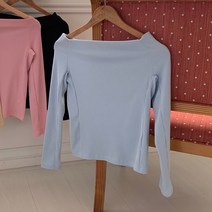 아이우먼 스판오프숄더골지티 MOP137M303 빅사이즈