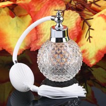 향수공병 100ml 빈티지 크리스탈 병 스프레이 Atomizer 유리 레이디 선물리필 AliExpress, White B