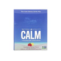 내츄럴바이탈리티 CALM 안티 스트레스 드링크 믹스 3.3g 30팩