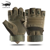 전술반지장갑 겨울 남녀 피트니스 트레이닝 아웃도어 오토바이 라이딩 루지 운동 바람 쐬기, ST36-밀리터리그린(반지)