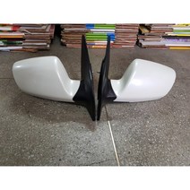 그랜드카니발 백미러 그랜드카니발 사이드미러 7핀 진주색 중고품, 운전석, 1개