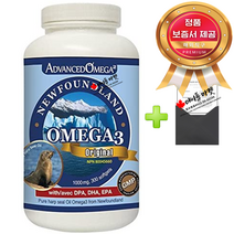 캐나다 어드밴스 하프씰 물범오일 DHA EPA DPA 오메가3 1000mg 300정+정품보증서 캐나다 직배송, 300정