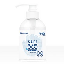해피홈 세이프365 순한저자극 손소독제 겔타입 젤 레몬향 500ml 살균 손소독