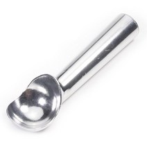 휴대용 아이스크림 스쿠프 스테인레스 스틸 볼 메이커 요구르트 쿠키 반죽 고기 공 수박 스푼, 02 Bright silver