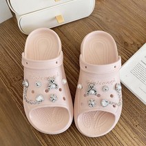 큐빅샌들 여성슬리퍼 여성큐빅샌들 여름샌들