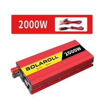 차량용 인버트 인버터 시거잭 차량용 배터리 자동차 2000w2600w3000w4000w5000w dc 12v24v ac 220v 휴대용 전원 변환기 어댑터 범용 액세서리, 2000년, 24v50hz
