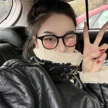 라피던트 CHEEK 치크 볼터치 틴트 안경 (블루라이트 차단) 생기있는 핑크 볼터치 쌩얼 뿔테 안경