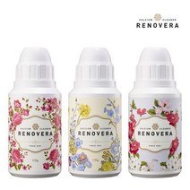 [RENOVERA] 과일세정제 리노베라 칼슘파우더 150g 3개, Rose of sharon - 샤론의 수선화, Rosa. L - 화창한 날의 장미, Christmas rose - 신비로운 헬레보루스