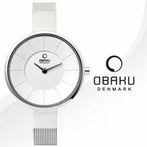 오바쿠 OBAKU V149LCIMC 여성시계 메탈밴드 손목시계