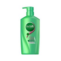 썬실크 샴푸 헬씨 앤드 롱 샴푸 650ml 초록색