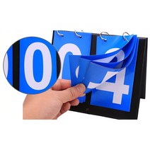 [인기100] 게임 점수판 농구 축구 풋살 배드민턴 양면 _ 59856EA, 상품선택, 4자리 점수판