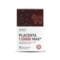 뉴질랜드 이노헬스앤케어 양태반 플라센타 120000 MAX+ 60 베지캡슐, 1개, 60정