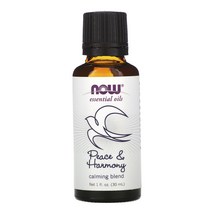 Now Foods Essential Oils Peace & Harmony 나우푸드 피스 & 하모니 에센셜오일 1 fl oz(30ml), 1팩