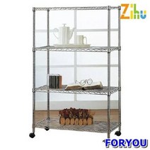 Foryou2479 지후 메탈랙 철제선반 4단 선반 앵글 철제 메탈 베란다, 1