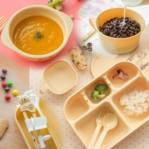 올매 유아식판 어린이집식판 식기류 친환경식판 및 캐릭터식판 이유식기 옥수수로 아동식판, 옥수수로 교정용 젓가락