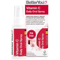 영국 베러유 BetterYou 아세로라 체리 추출물 비타민C 데일리 액상 스프레이 25ml, 3팩