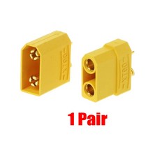 리포배터리 rc카 드론 인산 철 충전기 무선 dxf lipo 가방 내화 방수 방폭 안전, 1 쌍 xt90, 협력사