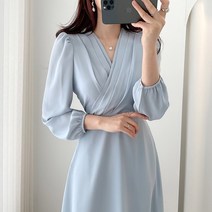 줄리엔느 비센티 리피티드 카라 원피스