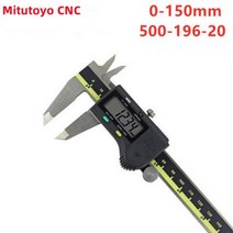 Mitutoyo CNC 캘리퍼스 LCD 디지털 버니어 캘리퍼스 150 200 300 Mm 500-196-20 6 8 인치 전자 측정 도구, 01 500-196-20