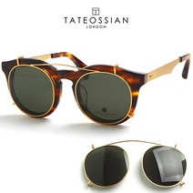 TATEOSSIAN 타테오시안 QUINN BN 뿔테안경 클립온안경 동글이안경 동그란선글라스 연예인선글라스 청광차단안경 블루스크린차단안경 빛번짐안경 변색안경 라섹보호안경 블루스크린안경