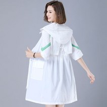[이꾸띠] 바로우리 여성 여름 상큼한 후드 집어 허리 끈포인트 4컬러 가디건