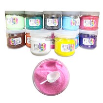 색모래 1kg 벌크 미술재료 모래만들기, 하늘