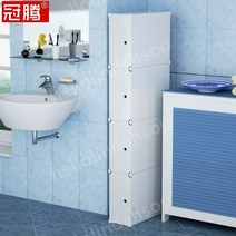 틈새 수납장 180 틈새장 슬림 김치냉장고 좁은 트롤리 18cm 35cm 화이트 인테리어, 넓어진 검정색 1열 3겹