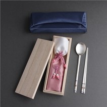 칠보은수저 장수거북 1벌 70% 80% 99% 부모님생신선물 개업선물 외국인선물 은수저세트 결혼예물 창립기념품 생일선물 돌잔치선물 입학선물, 1p, 80퍼세트-홍색+블루보자기