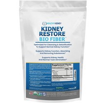 Kidney Restore 바이오 섬유 회복 신장 지원 및 정화 보충제 폐기물을 제거하여 신장이 신장을 정화할 필요가 없습니다. 고대 방식으로 건강 프로그램 205685, 2.5 Pound (Pack of 1)