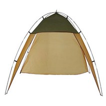 새로운 텐트 안티 UV 휴대용 태양 그늘 대피소 3 인 해변 비치 우산 야외 캐노피, Brown
