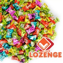 로젠지 과일맛 종합캔디 종합사탕 1.5kg, 1, 본상품선택