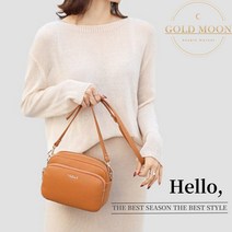 GM 2023 봄신상 여성 가죽 크로스백 미니 파우치 고급스런 3컬러