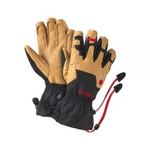 Marmot Exum Guide Glove 방한장갑 겨울장갑, Black / Tan, Small