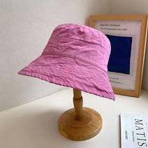 후암마켓 코튼 버킷햇 나들이 벙거지