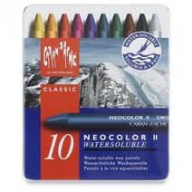 까렌다쉬 수성크레용 NEOCOLOR2 10색, 단품