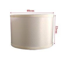 램프 덮개 전등 커버 크리에이티브 분리형 갓 E14 크림 음영 흰색 샹들리에 천, 06 40CMX22CM