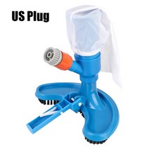 수영장 청소기 자동 흡입 수중 풀장 아쿠아 청소기 바닥 청소용품 필터 진공 호스 브러쉬, 미국 플러그