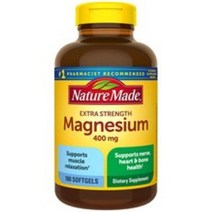 Nature Made 네이처메이드 엑스트라 마그네슘 400mg 180정, 1개