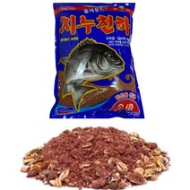 낚시여행 지누천하 1봉지 감성돔 집어제 파우더 카고 바다낚시 미끼 밑밥, 1개