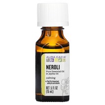 Aura Cacia 에센셜 오일 네롤리 0.5fl oz 15ml, 0.5fl 온스