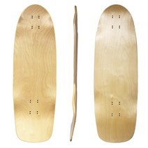 스케이트보드데크 그립 휠 바이트 스케이트보드 데크 32 인치 81.2 cm 성인 메이플 우드 싱글 킥테일 7 플라이 여성, 에이1