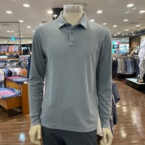 트레몰로 (주)세정 어반 남성복 브랜드 21년 F/W 가을 겨울 스판 쫙! 라이트블루 민트 긴팔 티셔츠 TRNALXZ8221 -7881